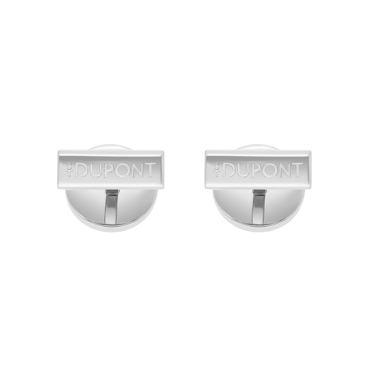 S.T. Dupont Cufflinks 1872 Chrome — alternate view