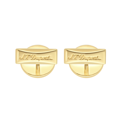 S.T. Dupont Cufflinks D Golden — alternate view