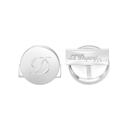 S.T. Dupont boutons de manchette D argent