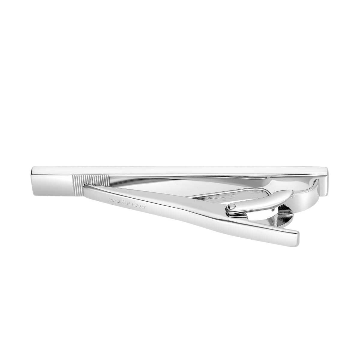 S.T. Dupont Cufflinks Tie Bar Diamond Head Silver — alternate view