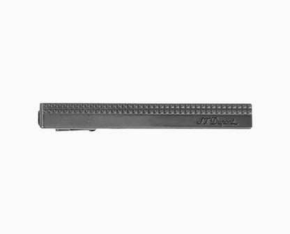 S.T. Dupont Cufflinks Tie Bar Diamond Head Black