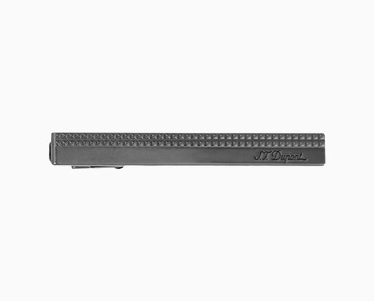 S.T. Dupont Cufflinks Tie Bar Diamond Head Black