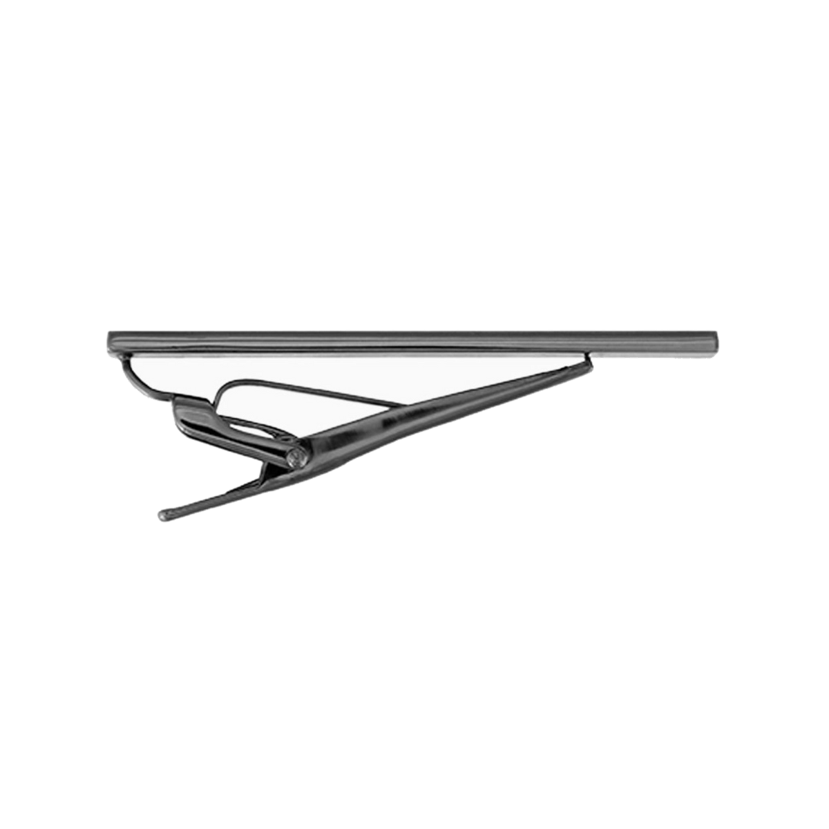 S.T. Dupont Cufflinks Tie Bar Diamond Head Black — alternate view