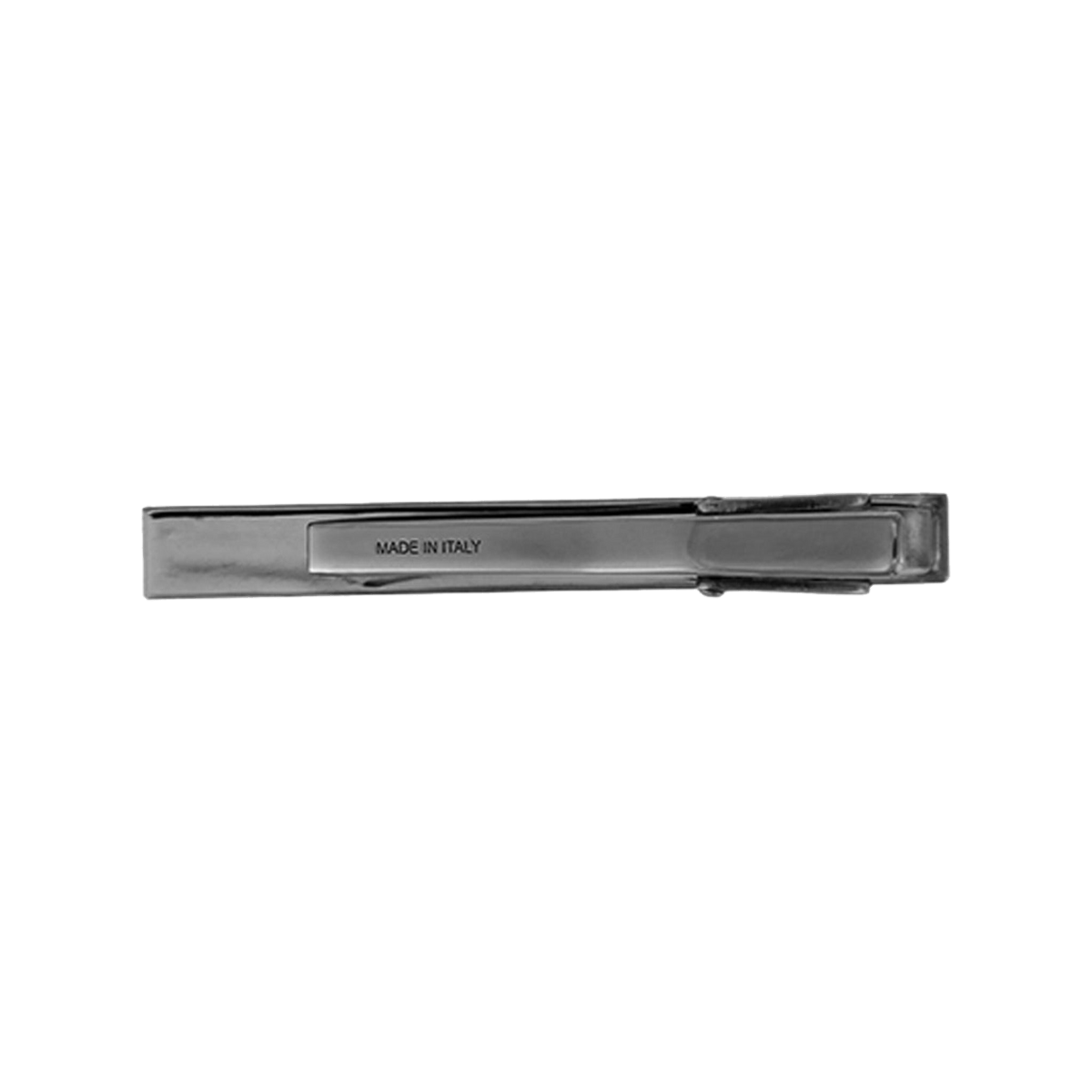 S.T. Dupont Cufflinks Tie Bar Diamond Head Black — angle view