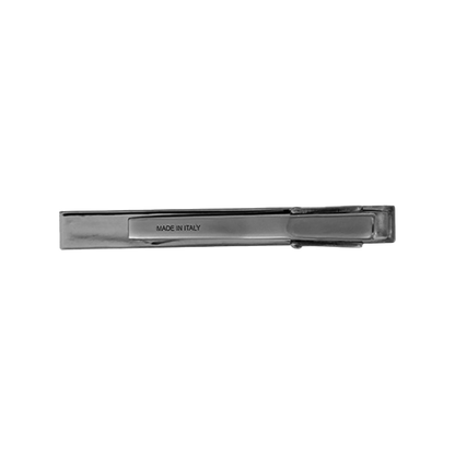 S.T. Dupont Cufflinks Tie Bar Diamond Head Black — angle view