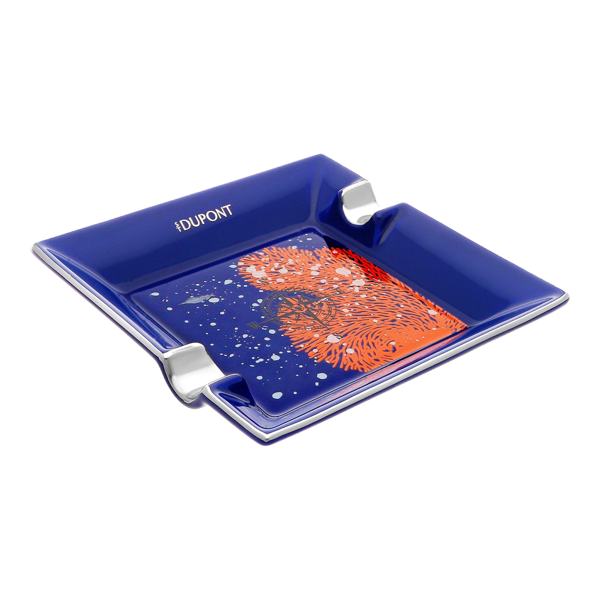 S.T. Dupont Vanikoro - Ashtray Porcelaine — angle view
