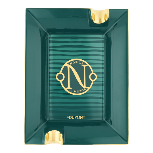 S.T. Dupont 20,000 Leagues Under The Sea - Green Pacific - Ashtray Porcelaine
