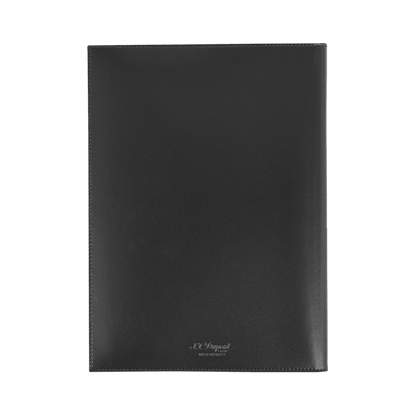 S.T. Dupont A5 notebook cover black - detail