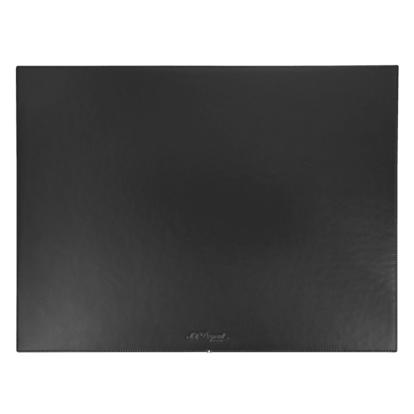 S.T. Dupont Line D leather desk pad, black