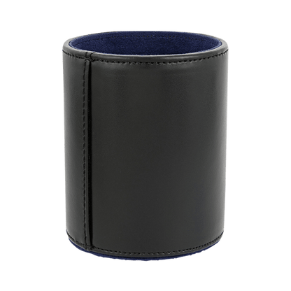 S.T. Dupont leather pen pot black - detail