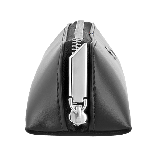 S.T. Dupont Pen Case Pencil Case Leather Black — angle view
