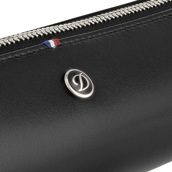 S.T. Dupont Pen Case Pencil Case Leather Black — view 5