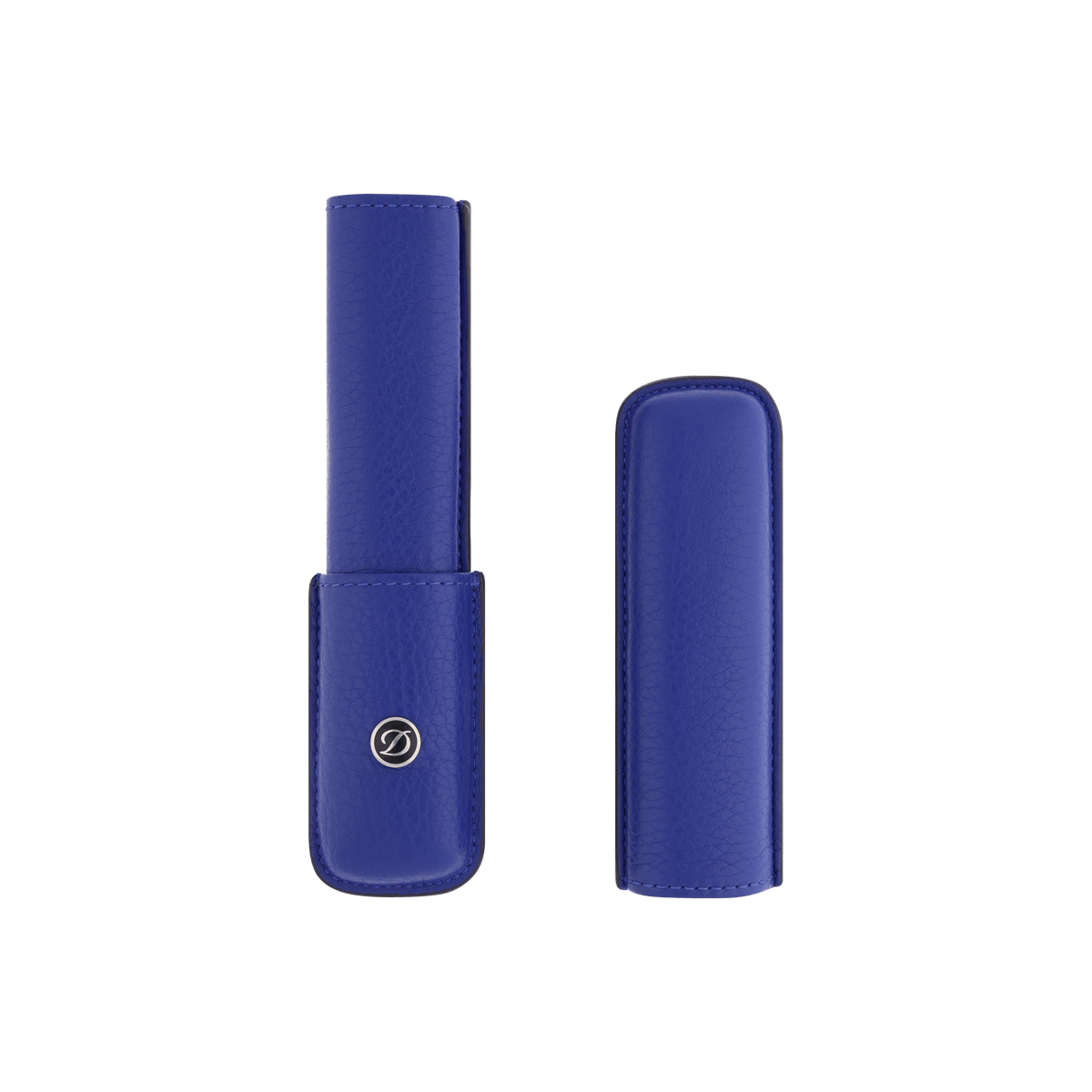 S.T. Dupont Rigid Pen Case X1 Blue — angle view