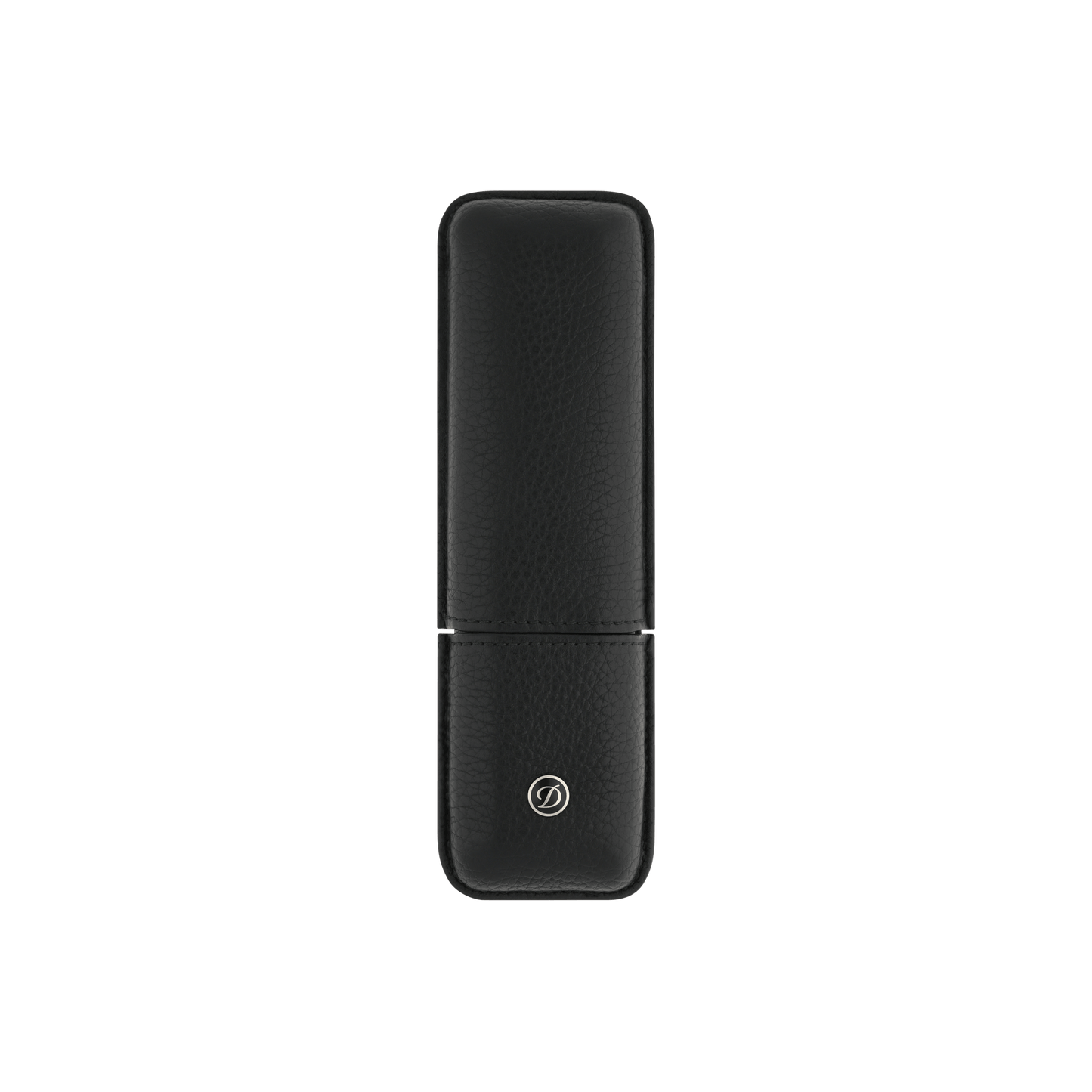 S.T. Dupont Rigid Pen Case x2 Black Leather