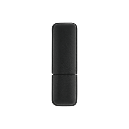 S.T. Dupont Rigid Pen Case x2 Black Leather — alternate view