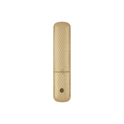 S.T. Dupont Rigid Pen Case X1 Golden Mesh