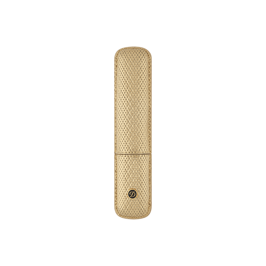 S.T. Dupont Rigid Pen Case X1 Golden Mesh
