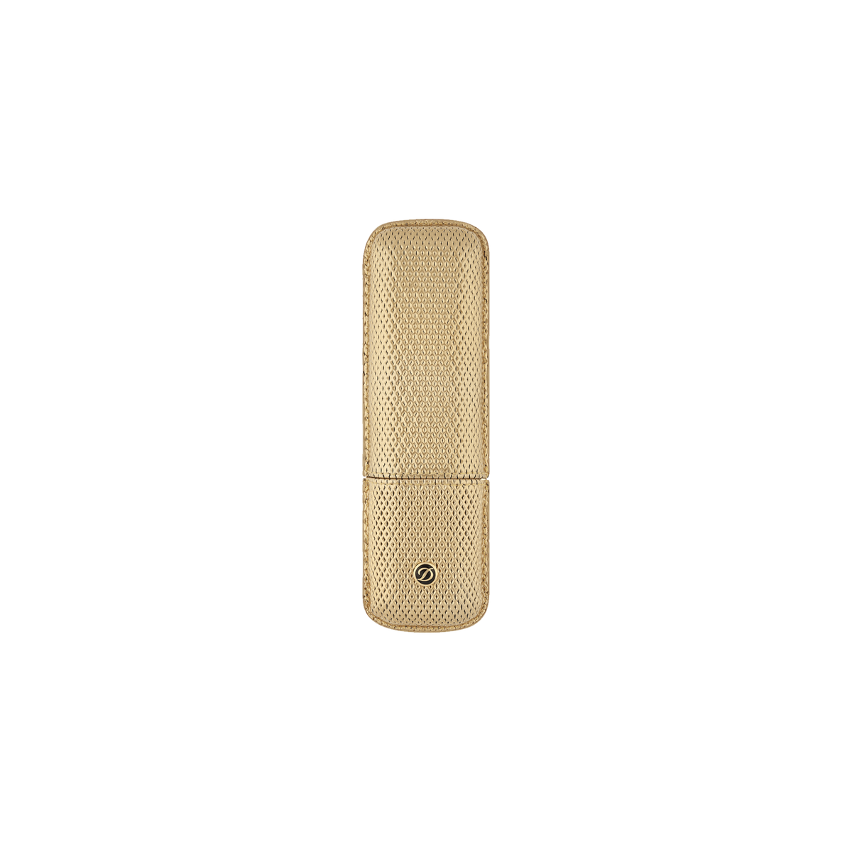 S.T. Dupont Rigid Pen Case X2 Golden Mesh
