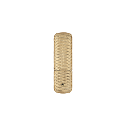S.T. Dupont Rigid Pen Case X2 Golden Mesh