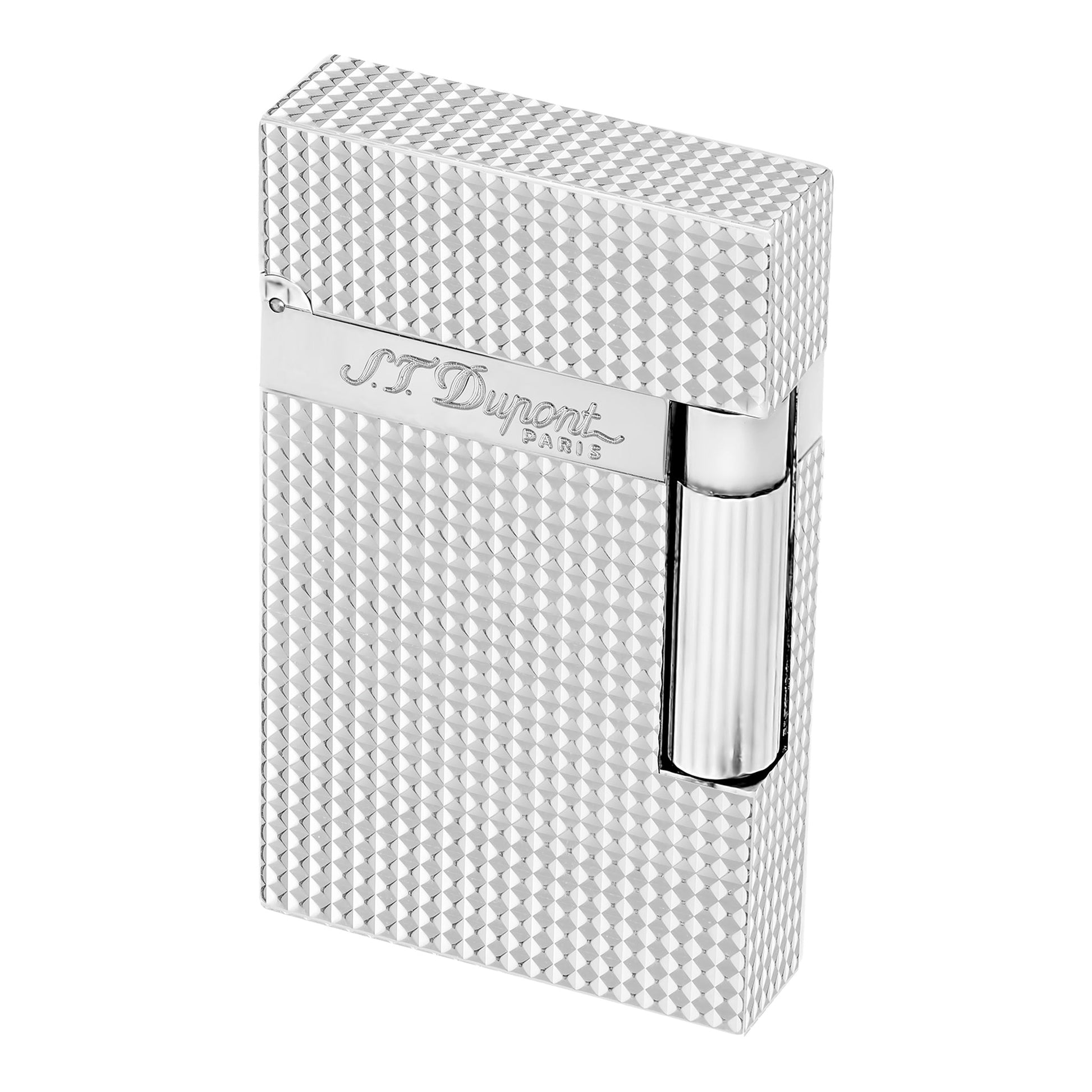 S.T. Dupont Ligne 2 - Argent - Diamond Head — detail view