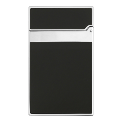 S.T. Dupont Ligne 2 - Laque Noire - Palladium — angle view