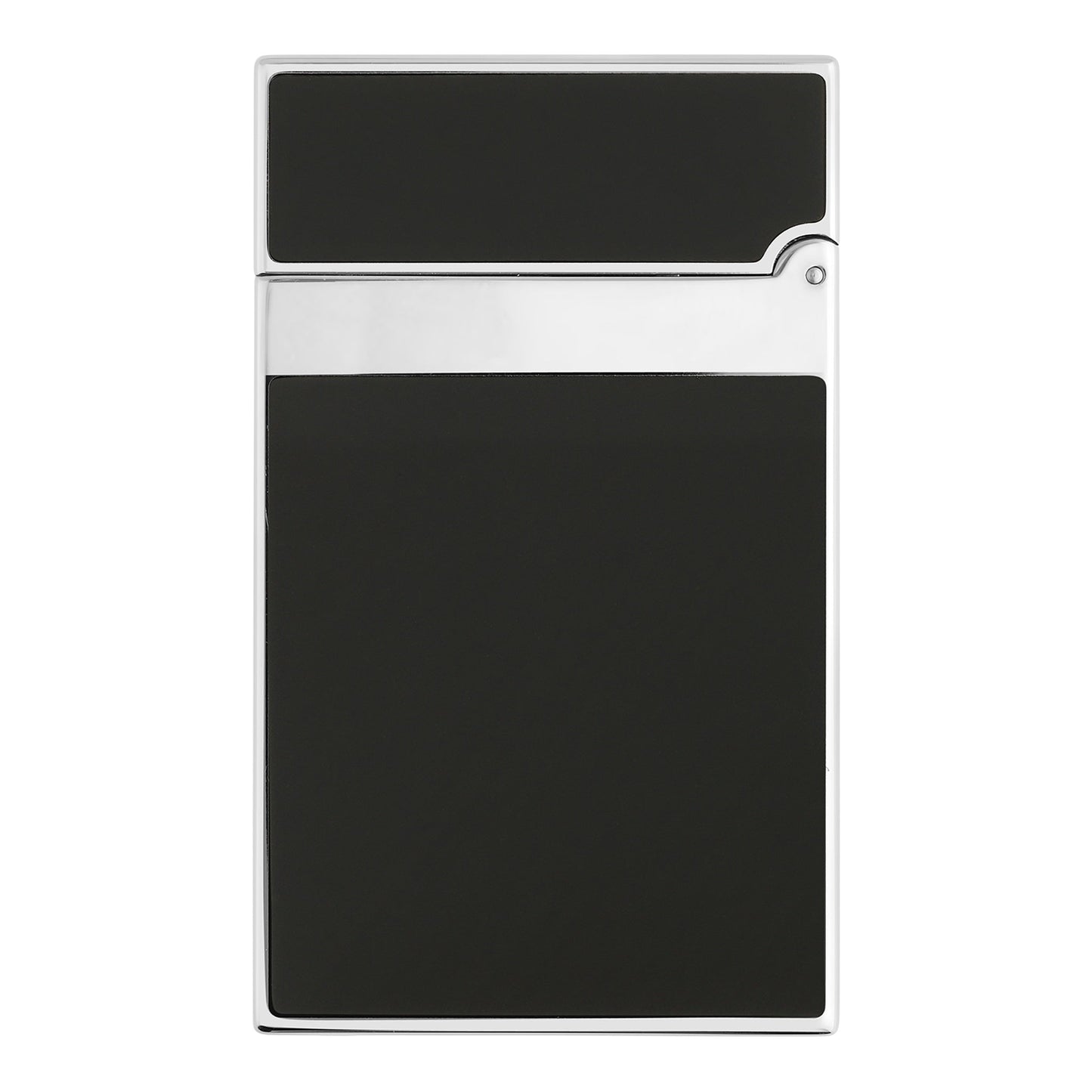 S.T. Dupont Ligne 2 - Laque Noire - Palladium — angle view