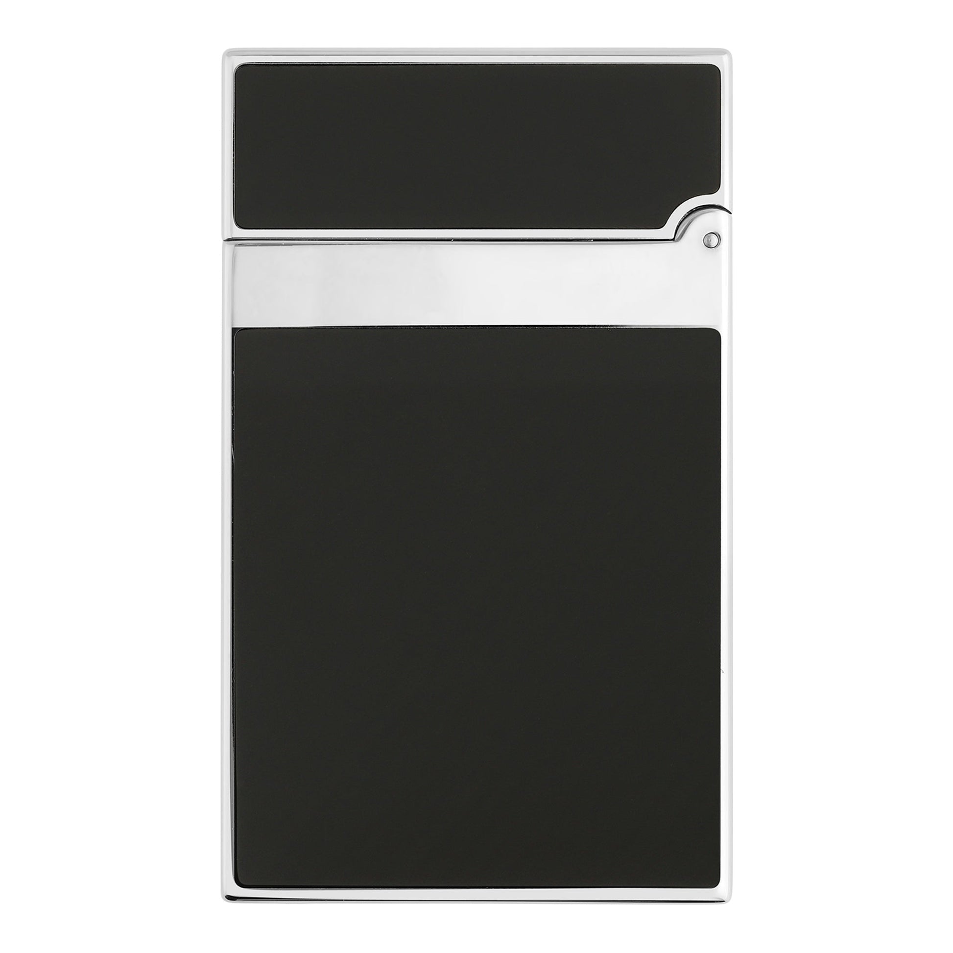 S.T. Dupont Ligne 2 - Laque Noire - Palladium — angle view