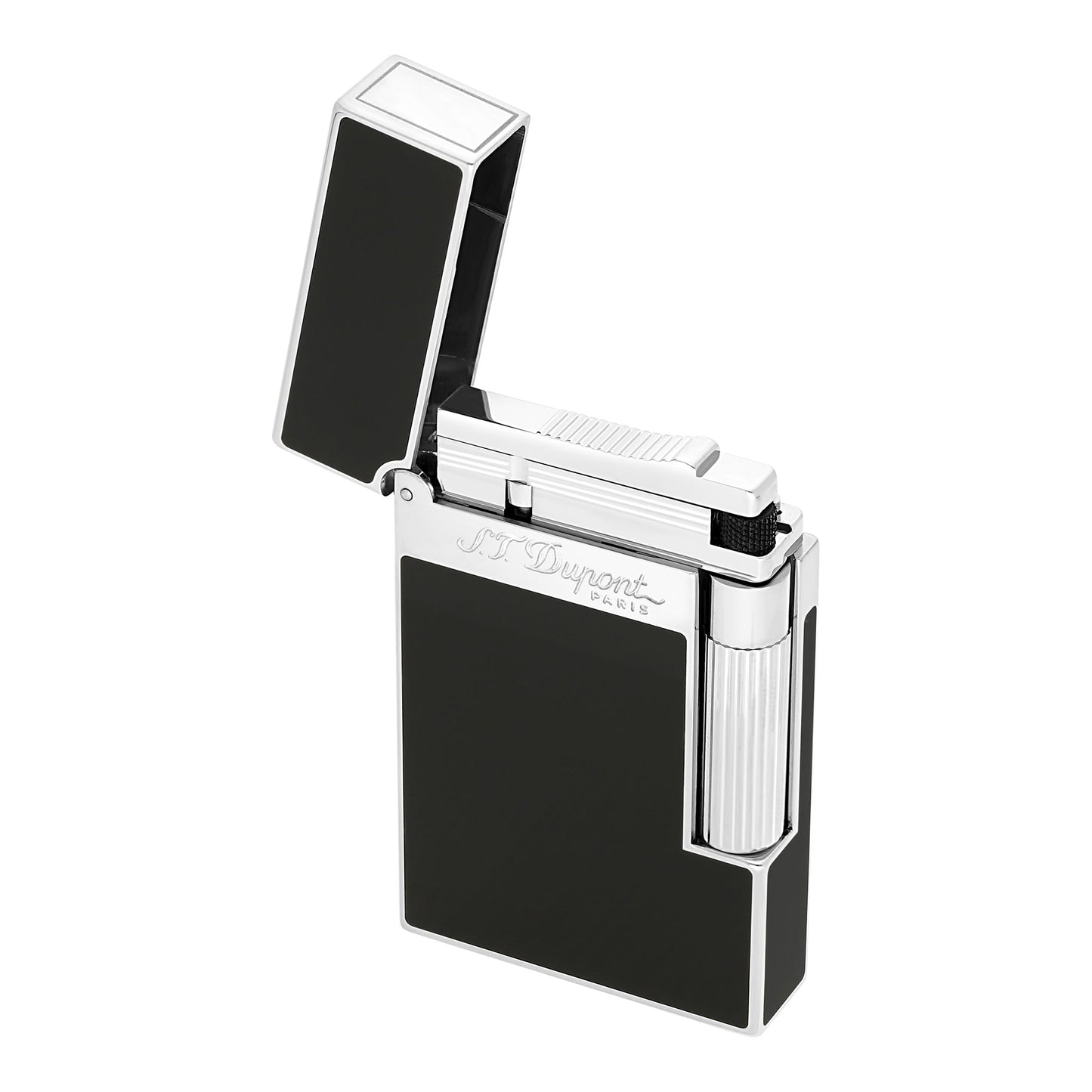 S.T. Dupont Ligne 2 - Laque Noire - Palladium — detail view