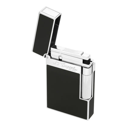 S.T. Dupont Ligne 2 - Laque Noire - Palladium — detail view