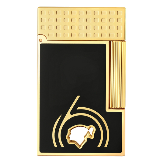 S.T. Dupont Ligne 2 Lighter - Cohiba 60 Black & Gold