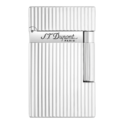 S.T. Dupont Ligne 2 - argent - lignes verticales