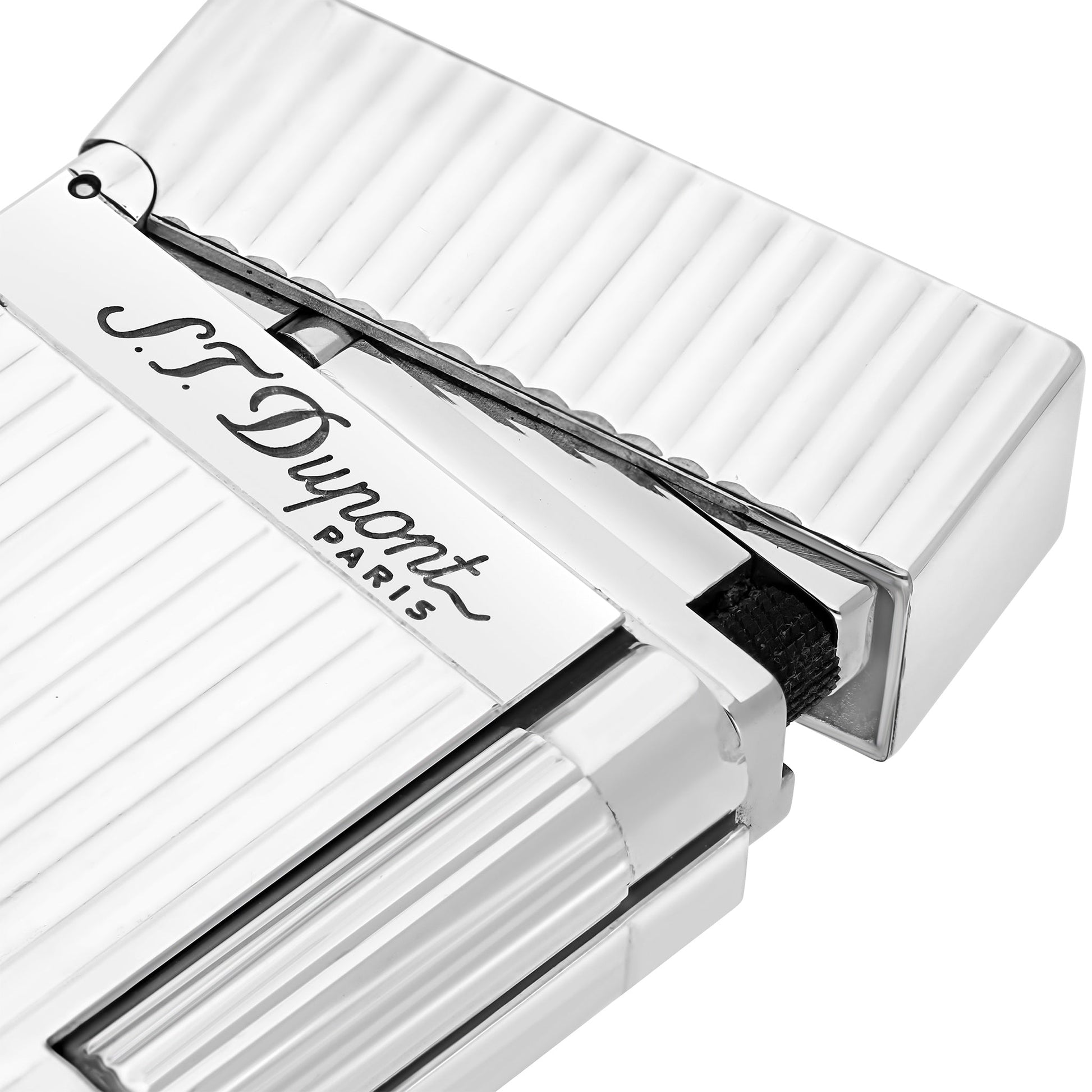 S.T. Dupont Ligne 2 - Argent - Vertical Lines — alternate view