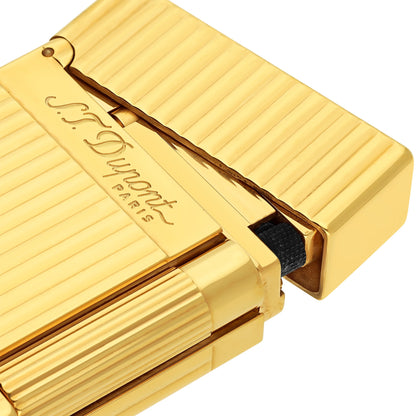 S.T. Dupont Ligne 2 - Or Jaune - Vertical Lines — alternate view