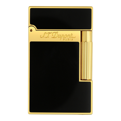 S.T. Dupont Ligne 2 - Laque Noire - Yellow Gold