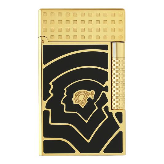 S.T. Dupont Le Grand Dupont Lighter — Cohiba 60 Black & Gold