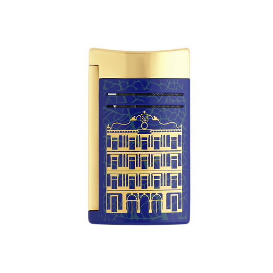 S.T. Dupont Partagas Maxijet lighter blue / golden