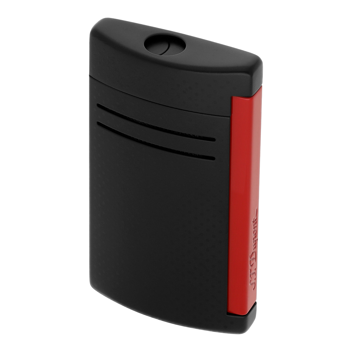 S.T. Dupont Maxijet - Noir Mat & Rouge — detail view
