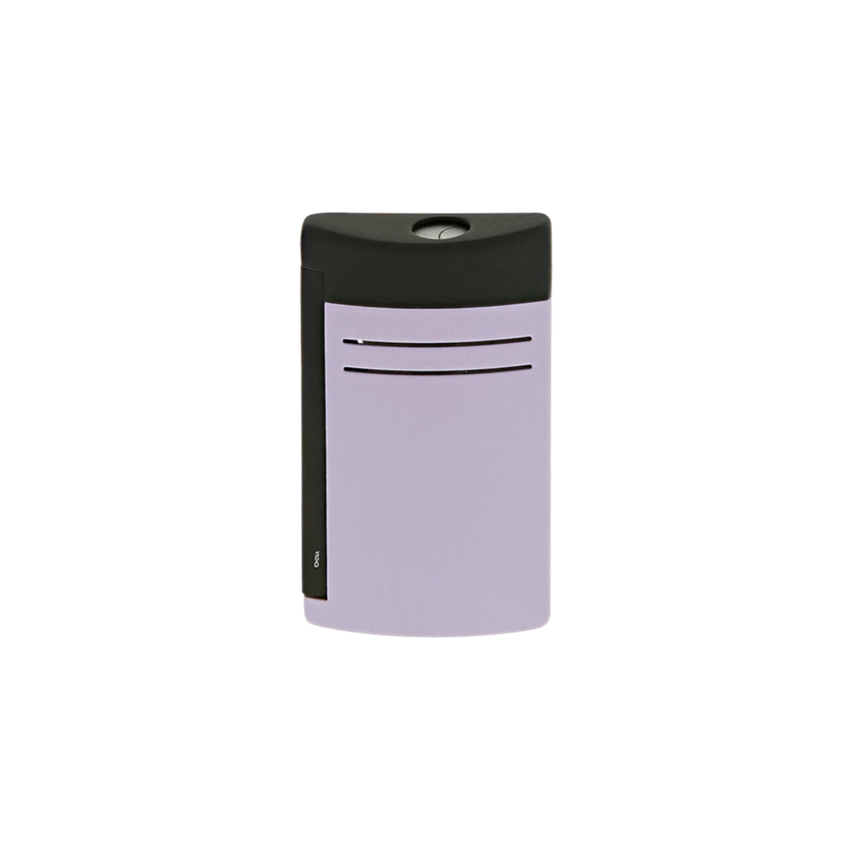 S.T. Dupont Lighter Matt Black Lilac — angle view