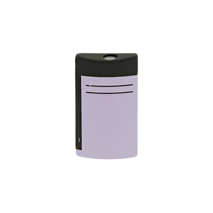 S.T. Dupont Lighter Matt Black Lilac — angle view