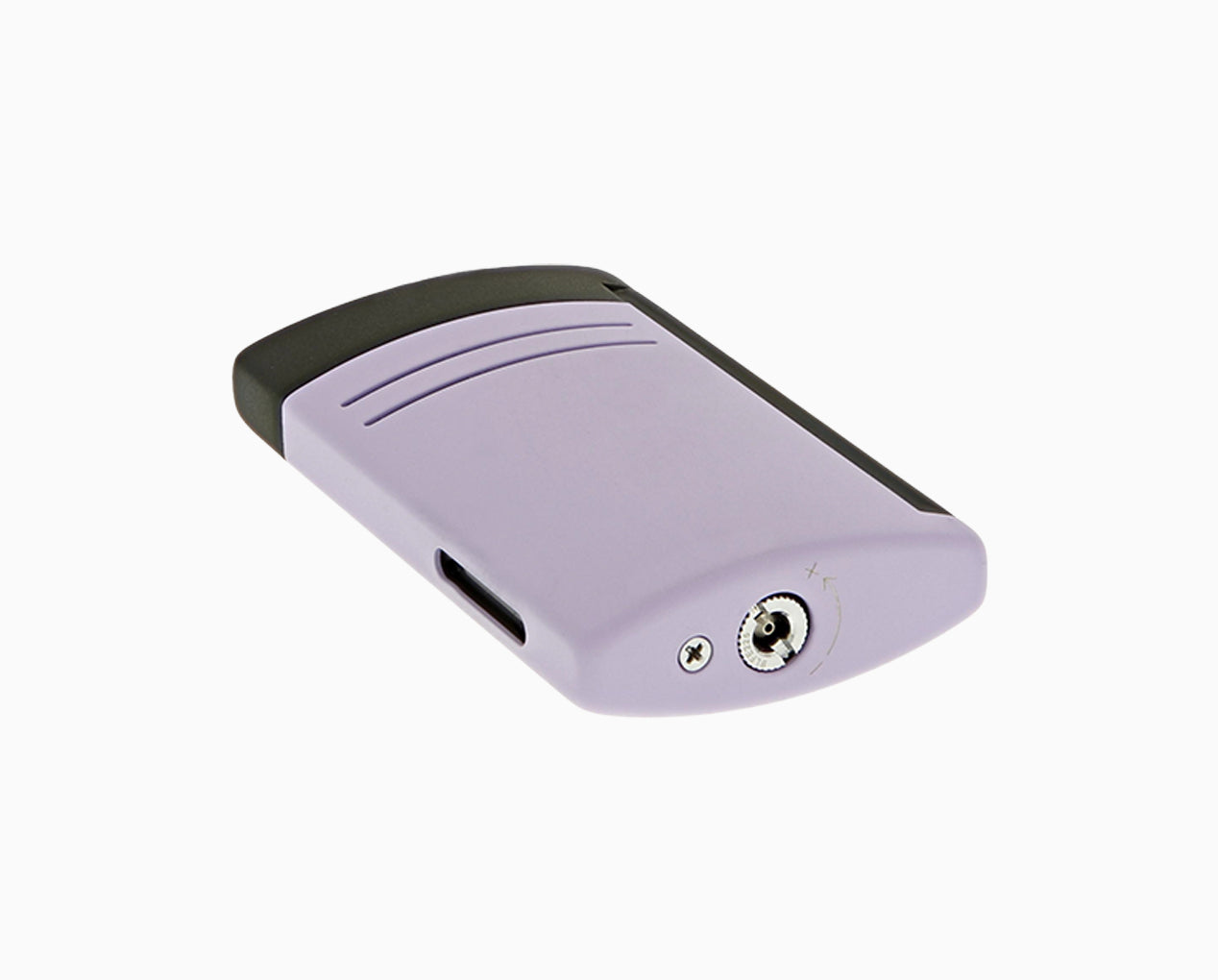S.T. Dupont Lighter Matt Black Lilac — detail view