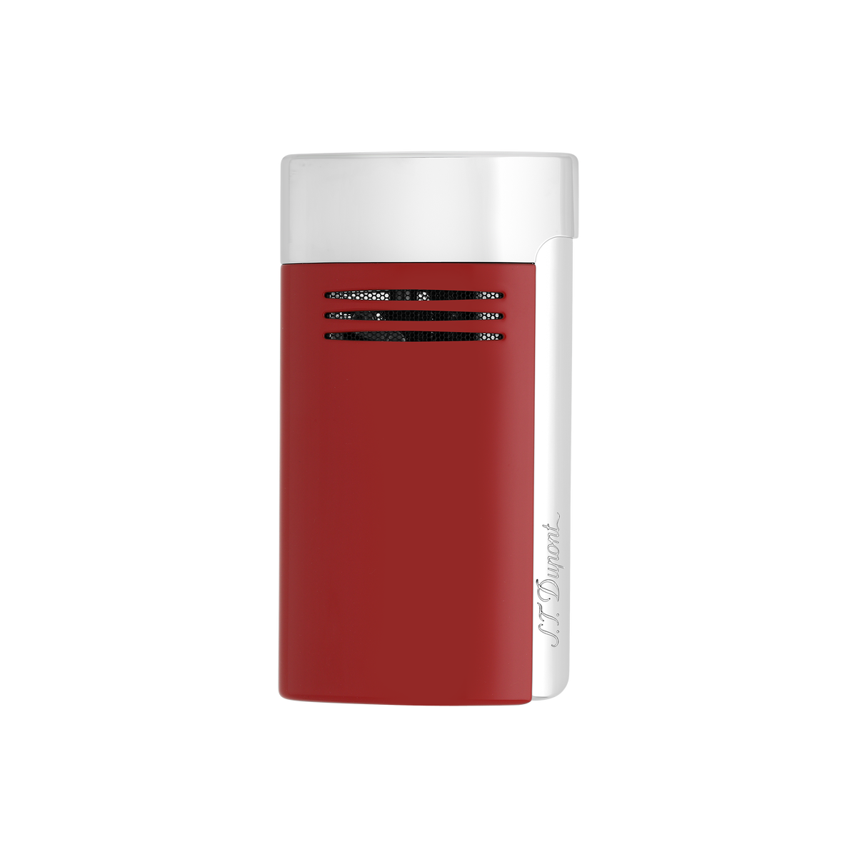S.T. Dupont Megajet lighter red & chrome