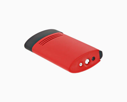S.T. Dupont Lighter Matte Red — angle view