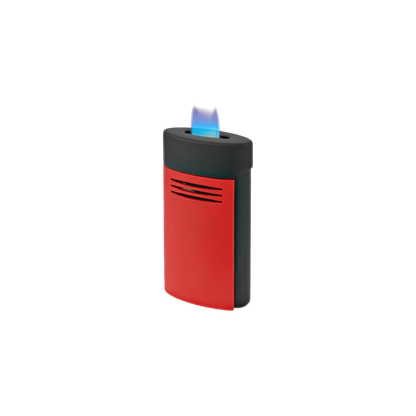 Briquet S.T. Dupont mat rouge — vue de détail