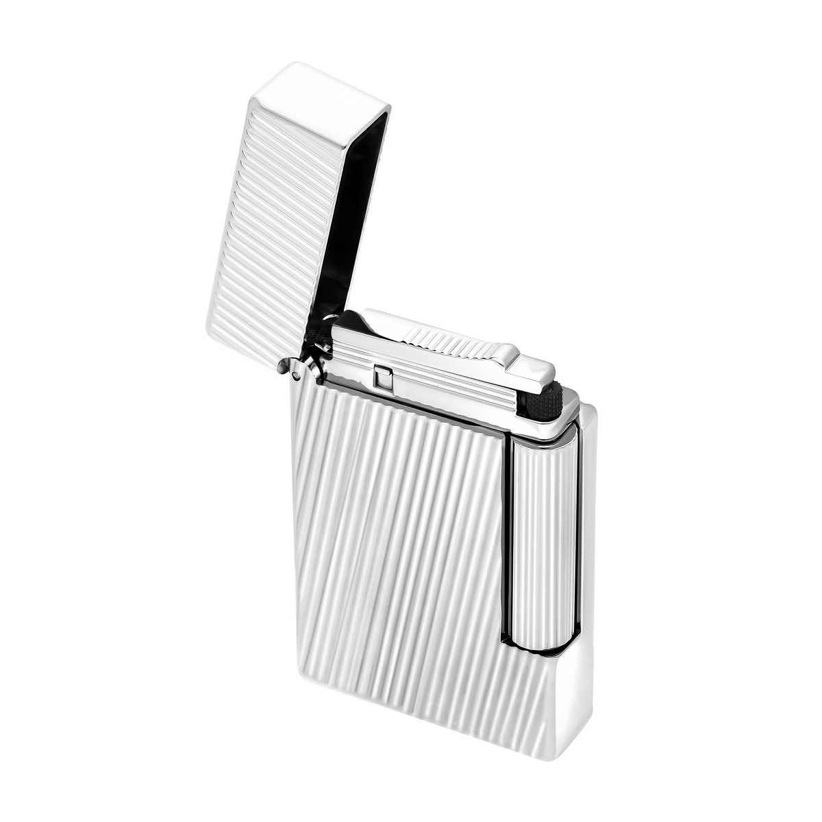 S.T. Dupont Initial - briquet diagonal palladium — vue 5