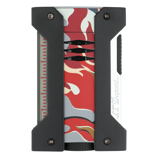S.T. Dupont Défi Extreme Camouflage Red lighter