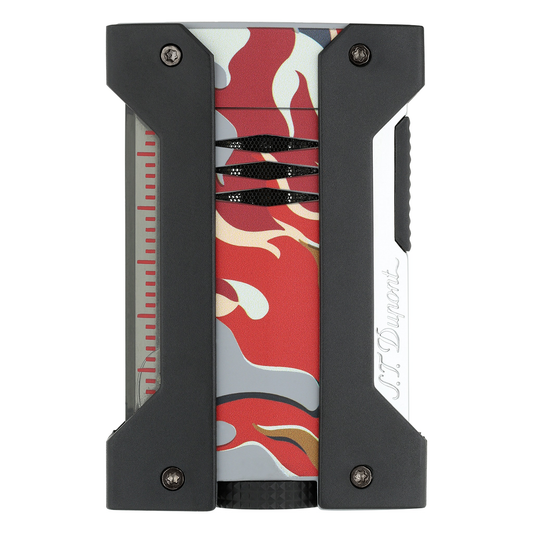 S.T. Dupont Défi Extreme Camouflage Red lighter