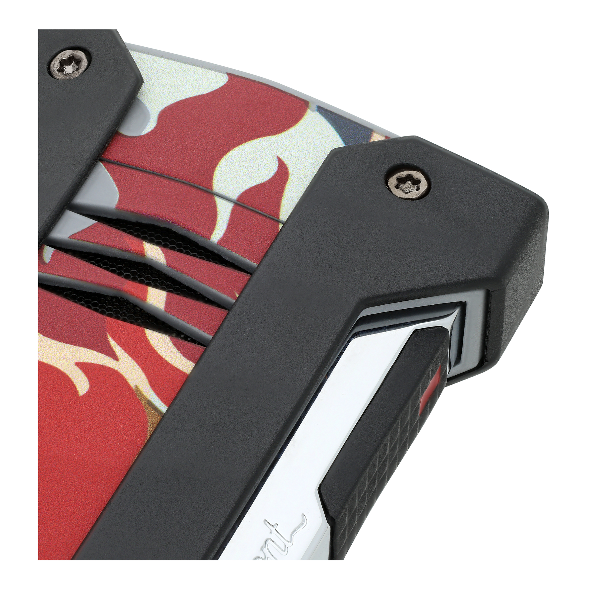 S.T. Dupont Défi Extreme Camouflage Red lighter