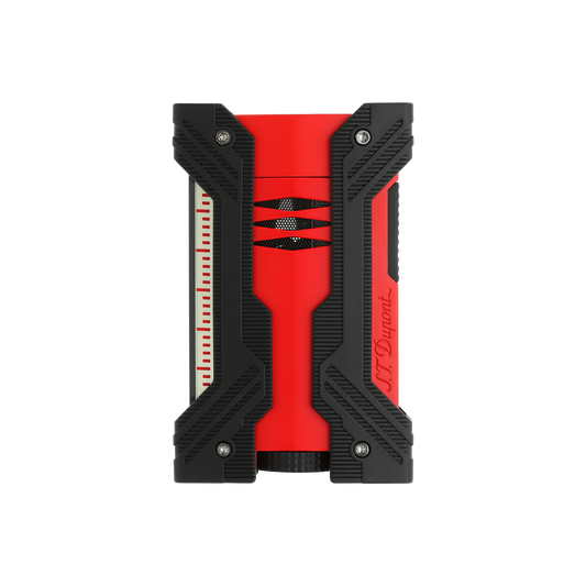 S.T. Dupont Defi XXtreme lighter black & matte red