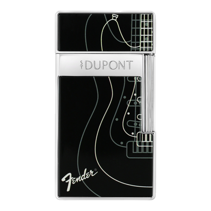 S.T. Dupont Fender - Biggy noir chrome