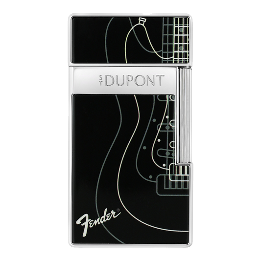 S.T. Dupont Fender - Biggy noir chrome
